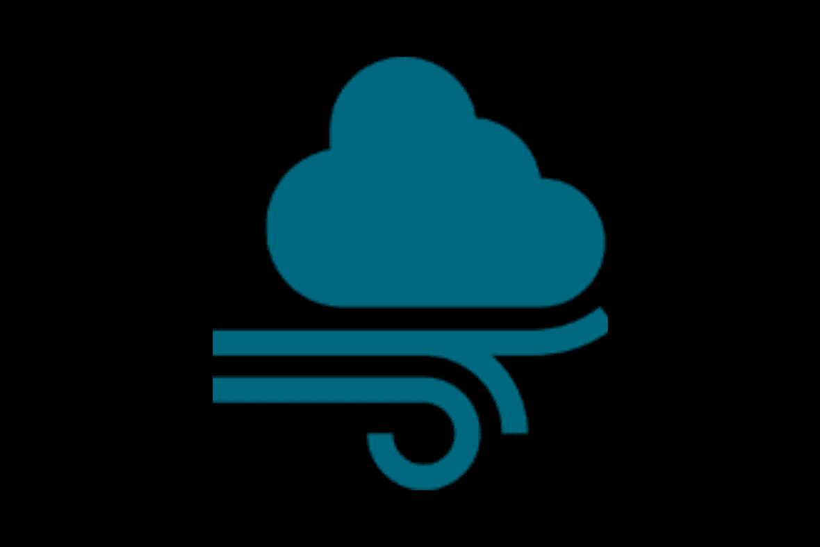 Blue storm cloud representing seek shelter